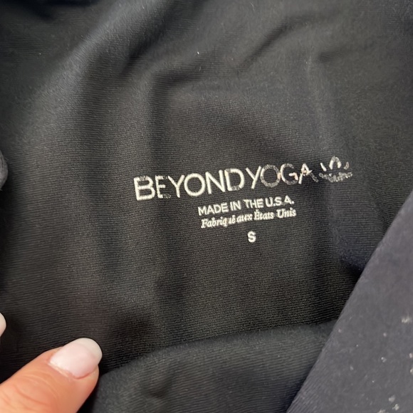 Beyond Yoga black leggings sparkle ombré fade - Picture 5 of 6